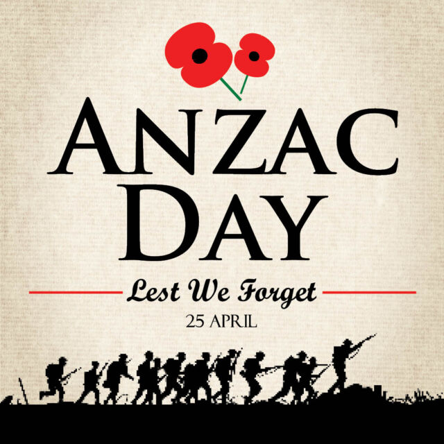 They shall grow not old, as we that are left grow old.

Age shall not weary them, nor the years condemn.

At the going down of the sun and in the morning,

We will remember them. 

Lest We Forget.
